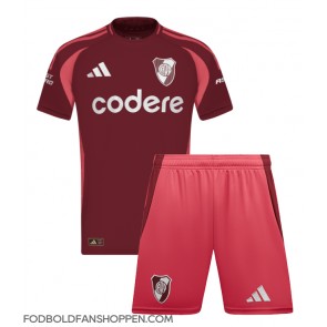 River Plate Udebanetrøje Børn 2024-25 Kortærmet (+ Korte bukser)
